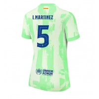 Barcelona Inigo Martinez #5 Kolmaspaita Naiset 2024-25 Lyhythihainen